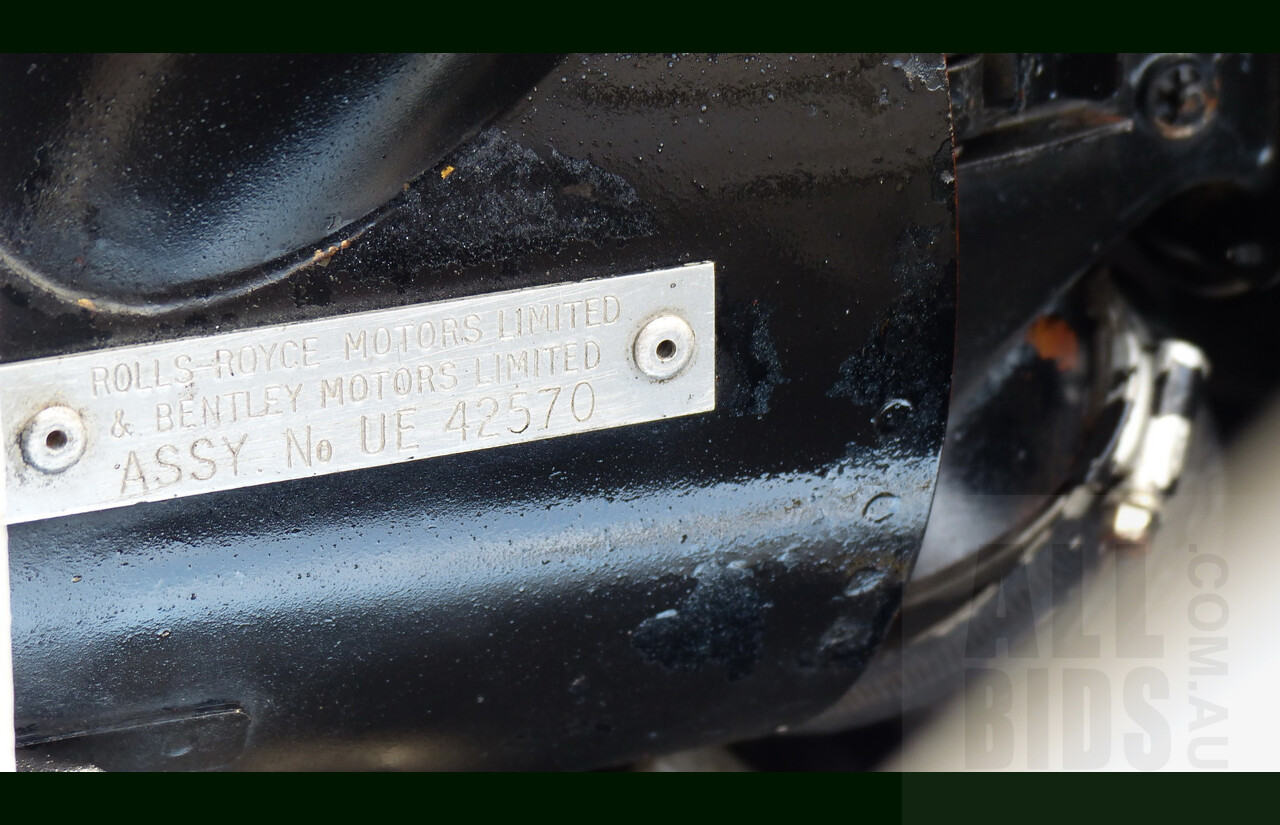 1/1981 Rolls-Royce Silver Spirit 4d Sedan White 6.7L V8