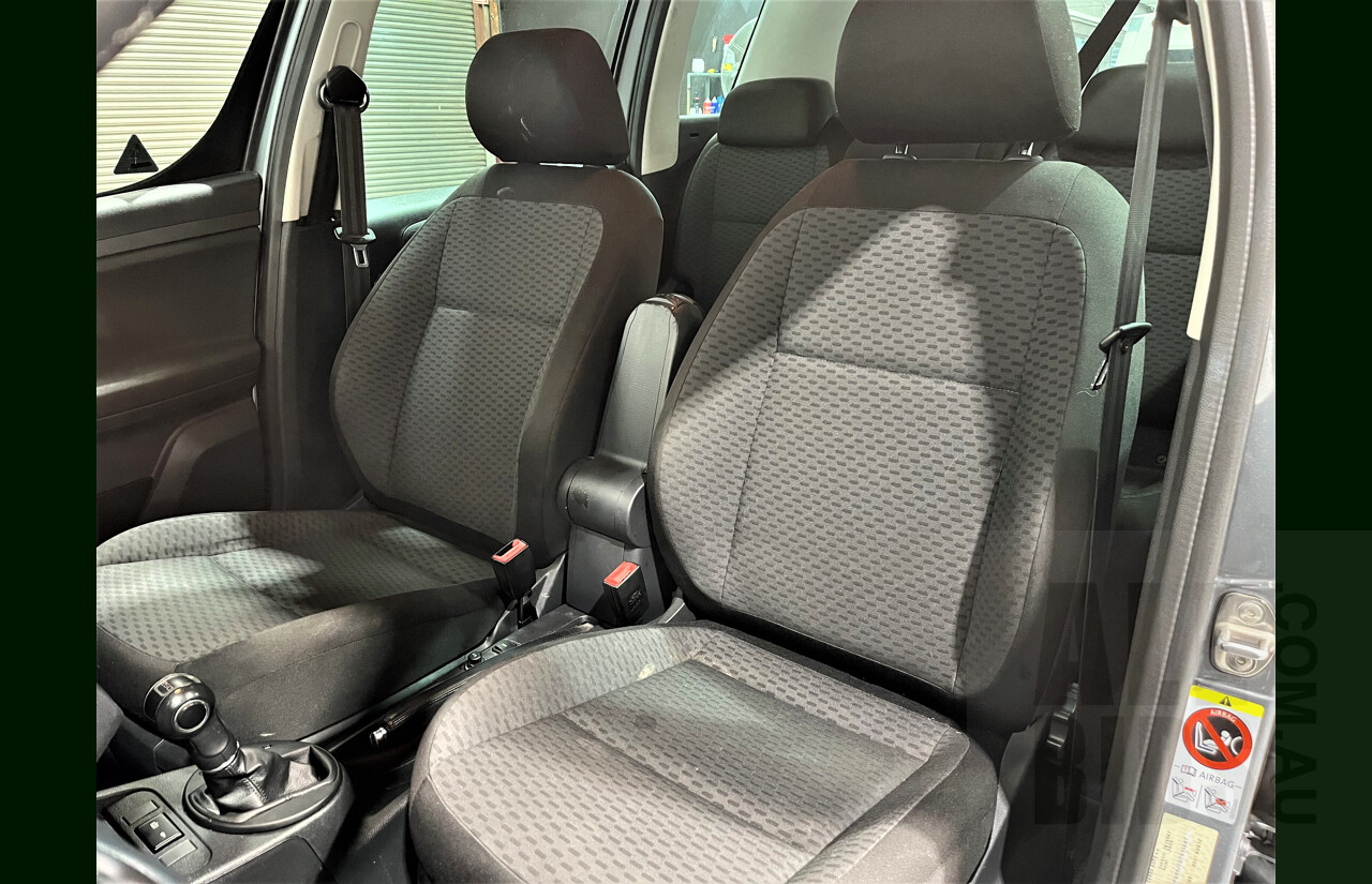 4/2013 Skoda Roomster 77 TSI 5J 4d Wagon Grey 1.2L