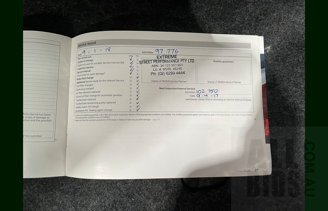 4/2013 Skoda Roomster 77 TSI 5J 4d Wagon Grey 1.2L