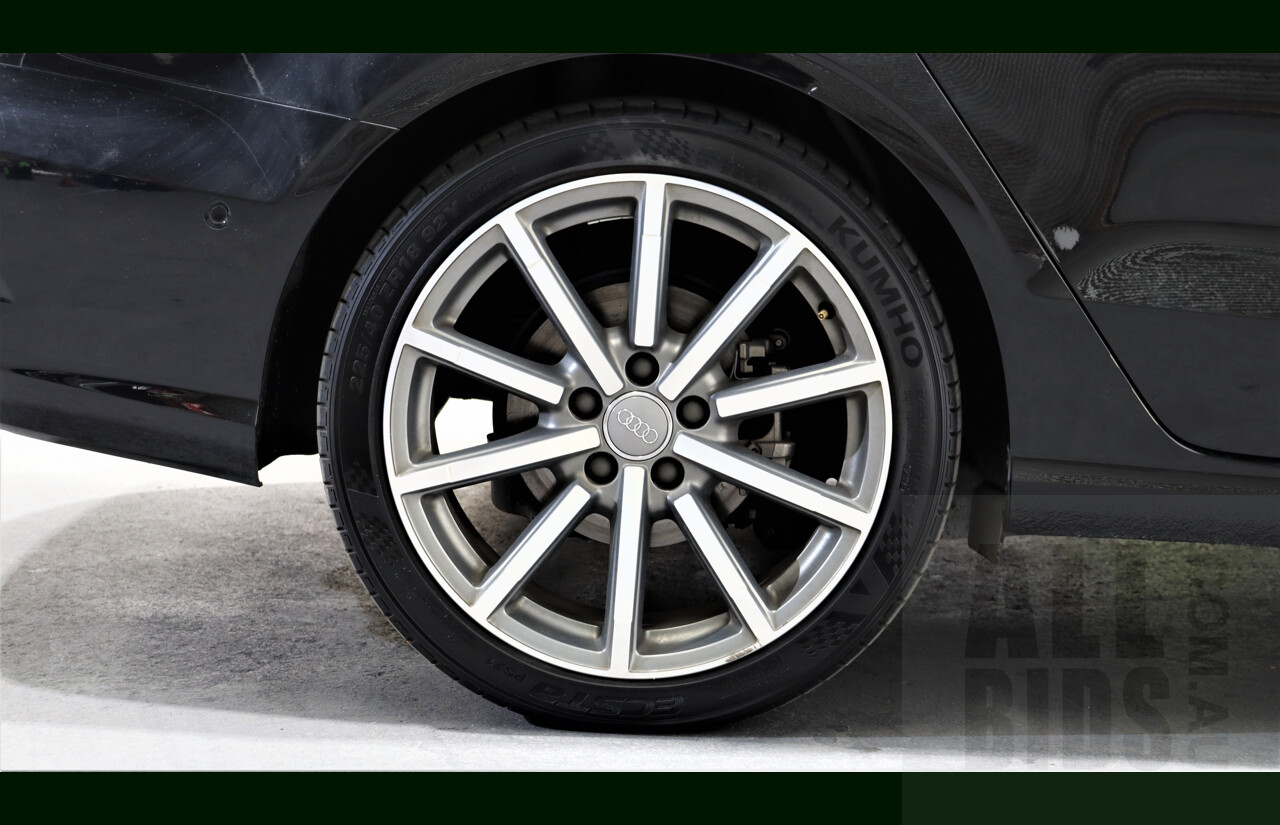 1/2016 Audi A3 1.4 TFSI 8V MY16 4d Sedan Black 1.4L