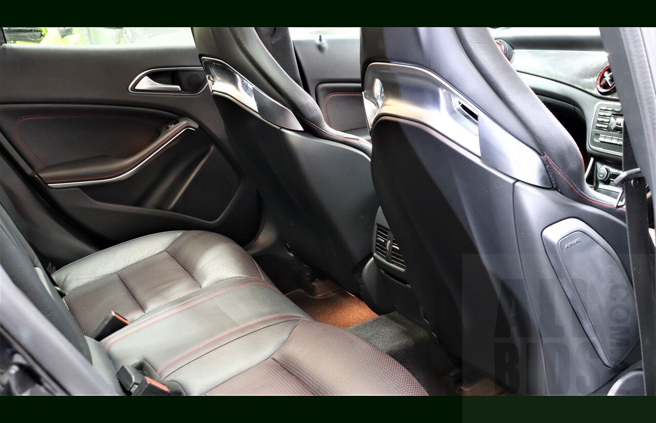 11/2015 Mercedes-Benz GLA 45 AMG 4matic X156 MY15 4d Wagon Black 2.0L Turbo