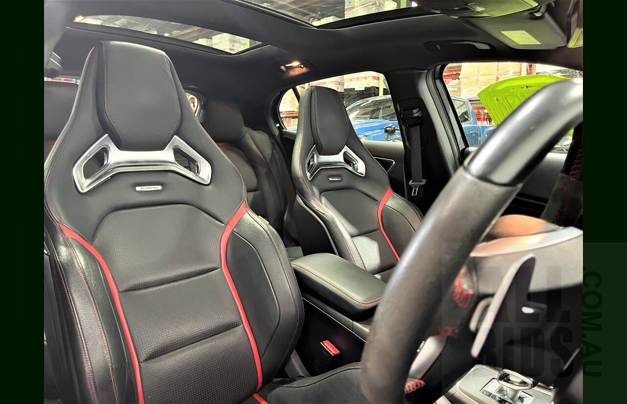 11/2015 Mercedes-Benz GLA 45 AMG 4matic X156 MY15 4d Wagon Black 2.0L Turbo