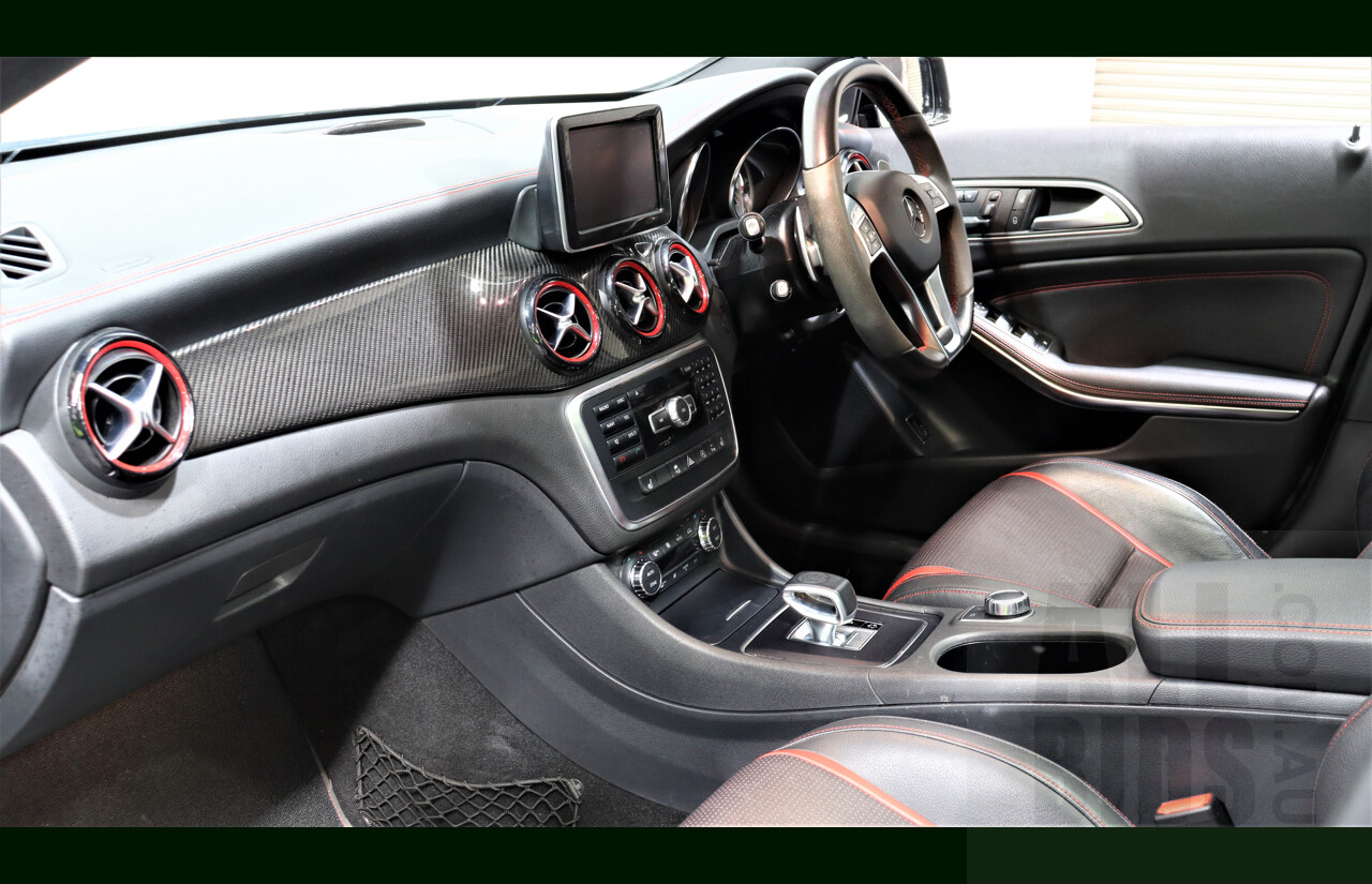 11/2015 Mercedes-Benz GLA 45 AMG 4matic X156 MY15 4d Wagon Black 2.0L Turbo