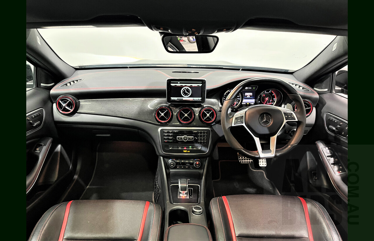 11/2015 Mercedes-Benz GLA 45 AMG 4matic X156 MY15 4d Wagon Black 2.0L Turbo