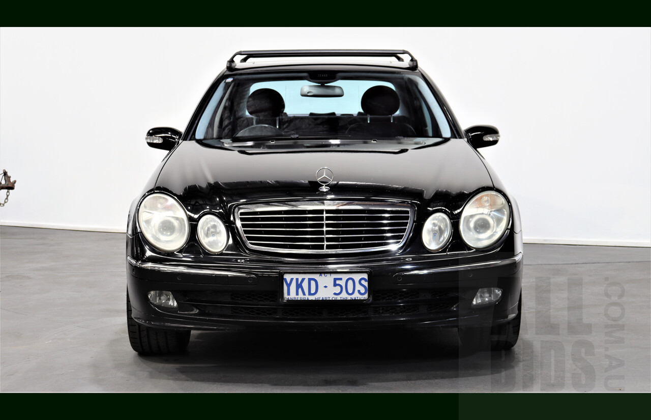 1/2005 Mercedes-Benz E500 Avantgarde W211 4d Sedan Black 5.0L V8