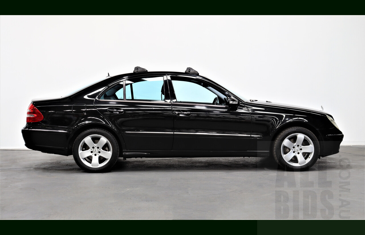 1/2005 Mercedes-Benz E500 Avantgarde W211 4d Sedan Black 5.0L V8