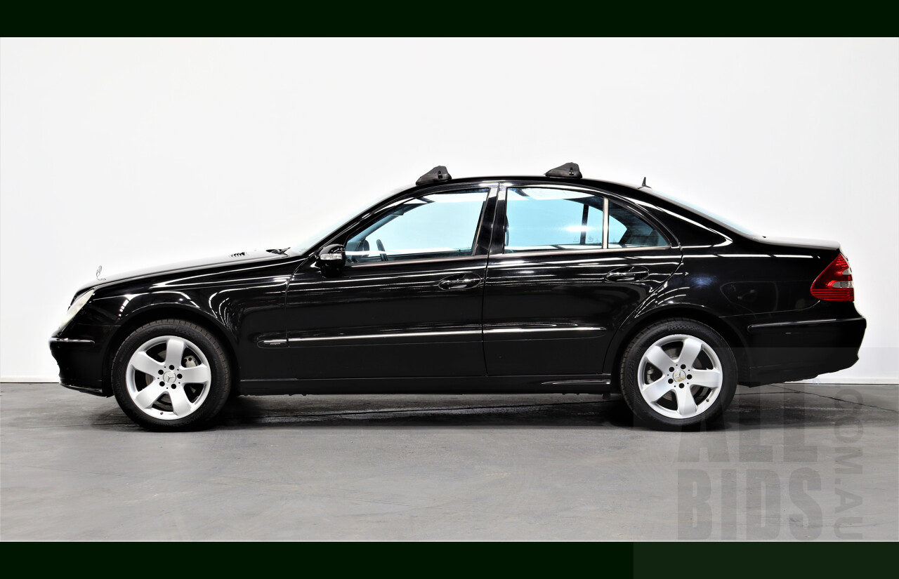 1/2005 Mercedes-Benz E500 Avantgarde W211 4d Sedan Black 5.0L V8