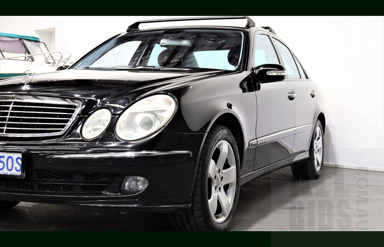 1/2005 Mercedes-Benz E500 Avantgarde W211 4d Sedan Black 5.0L V8