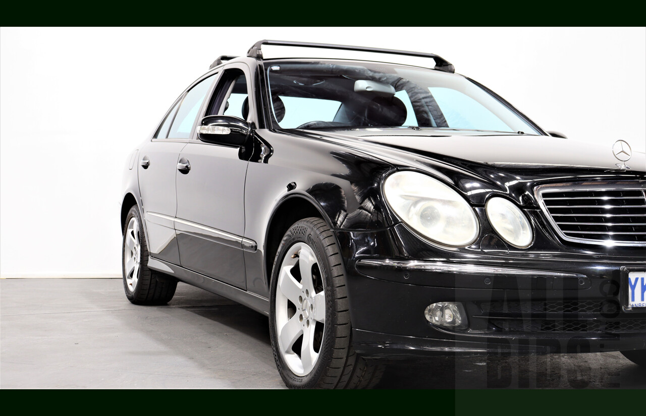1/2005 Mercedes-Benz E500 Avantgarde W211 4d Sedan Black 5.0L V8