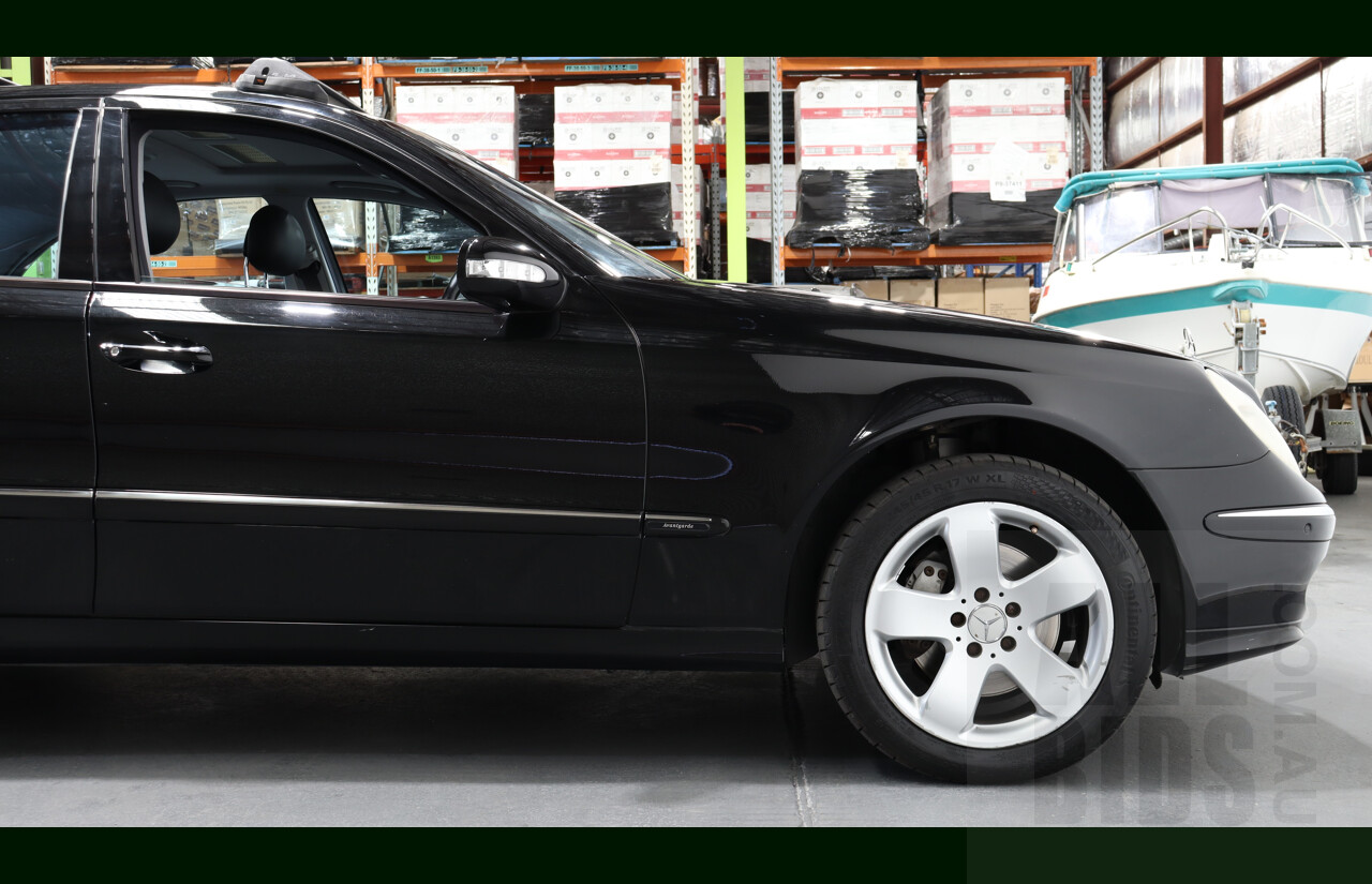 1/2005 Mercedes-Benz E500 Avantgarde W211 4d Sedan Black 5.0L V8