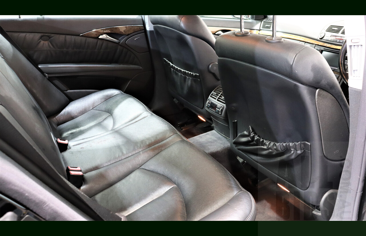 1/2005 Mercedes-Benz E500 Avantgarde W211 4d Sedan Black 5.0L V8