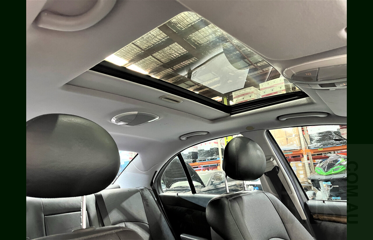 1/2005 Mercedes-Benz E500 Avantgarde W211 4d Sedan Black 5.0L V8