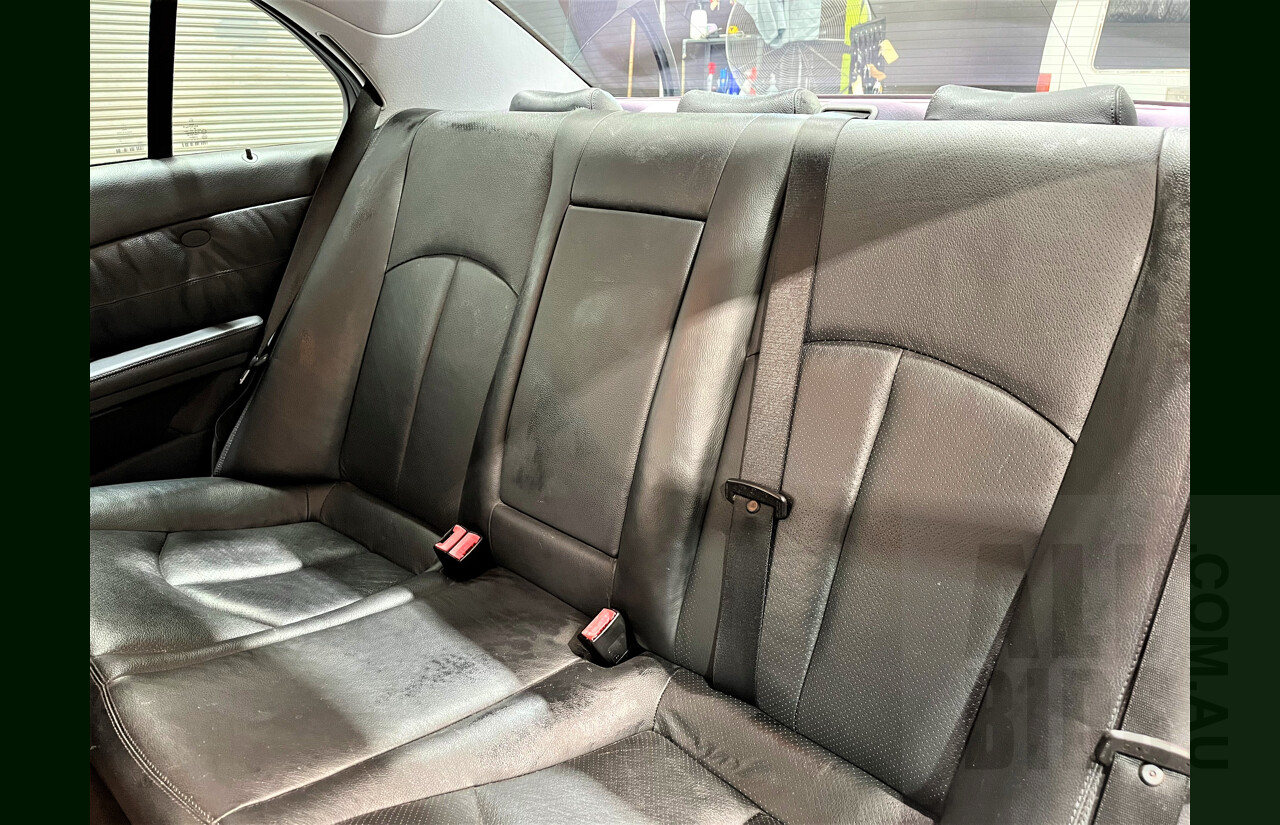 1/2005 Mercedes-Benz E500 Avantgarde W211 4d Sedan Black 5.0L V8