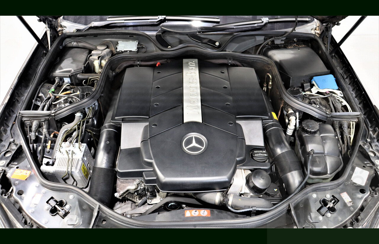 1/2005 Mercedes-Benz E500 Avantgarde W211 4d Sedan Black 5.0L V8