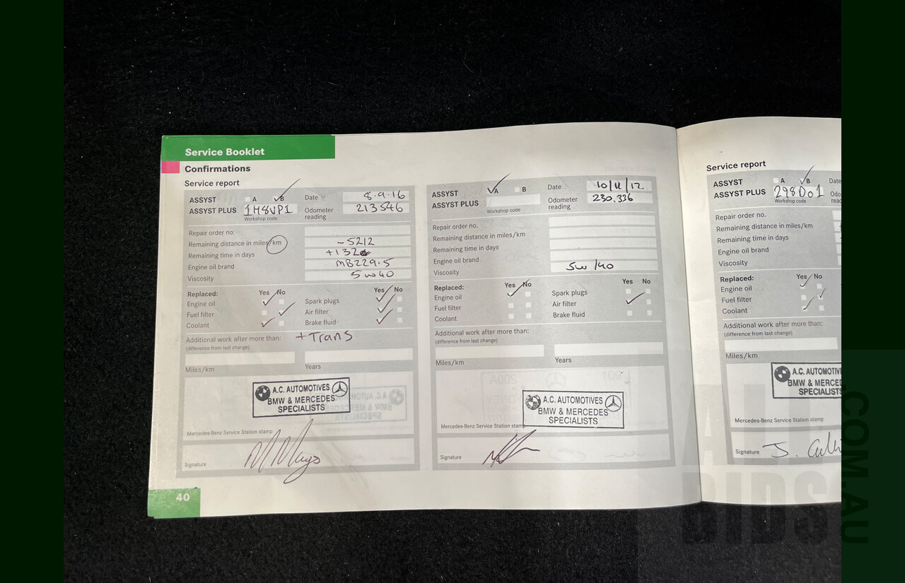 1/2005 Mercedes-Benz E500 Avantgarde W211 4d Sedan Black 5.0L V8