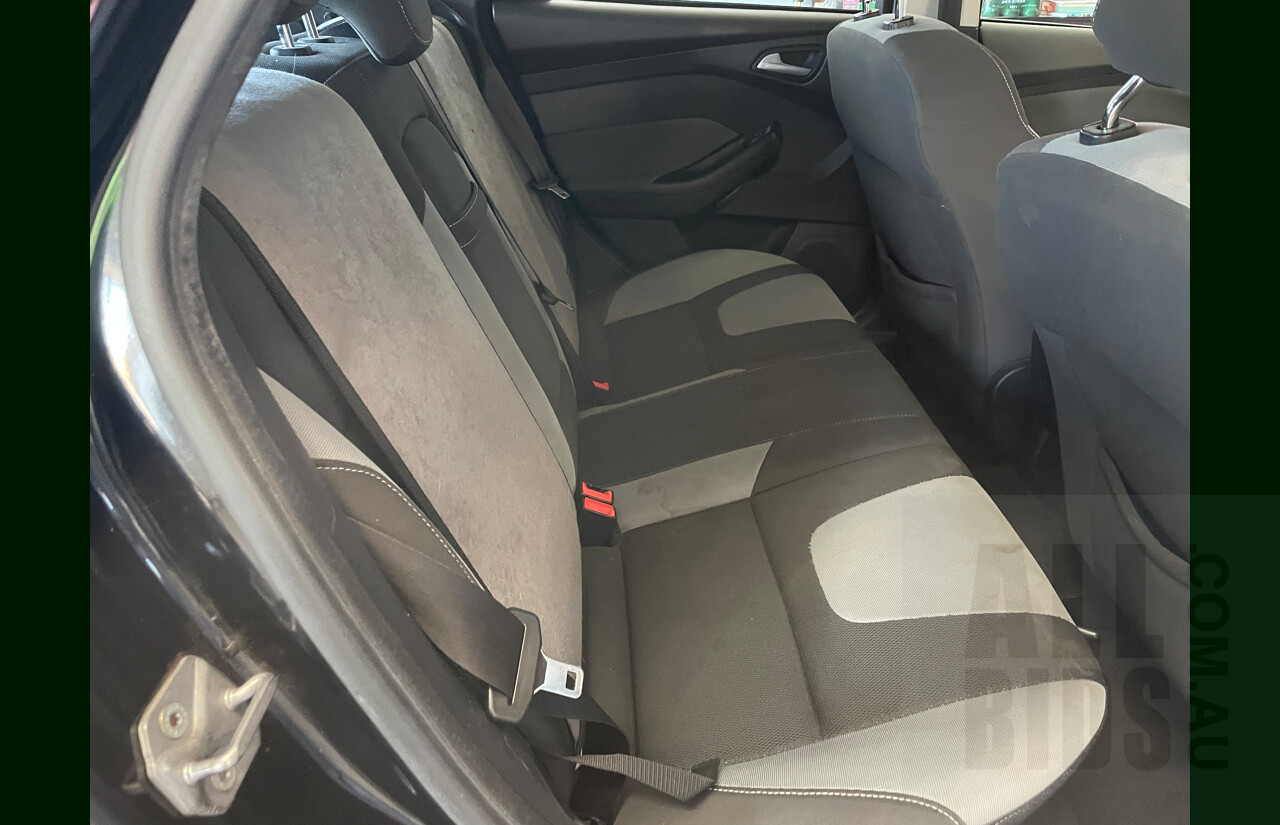 8/2013 Ford Focus Sport LW MK2 5d Hatchback Black 2.0L