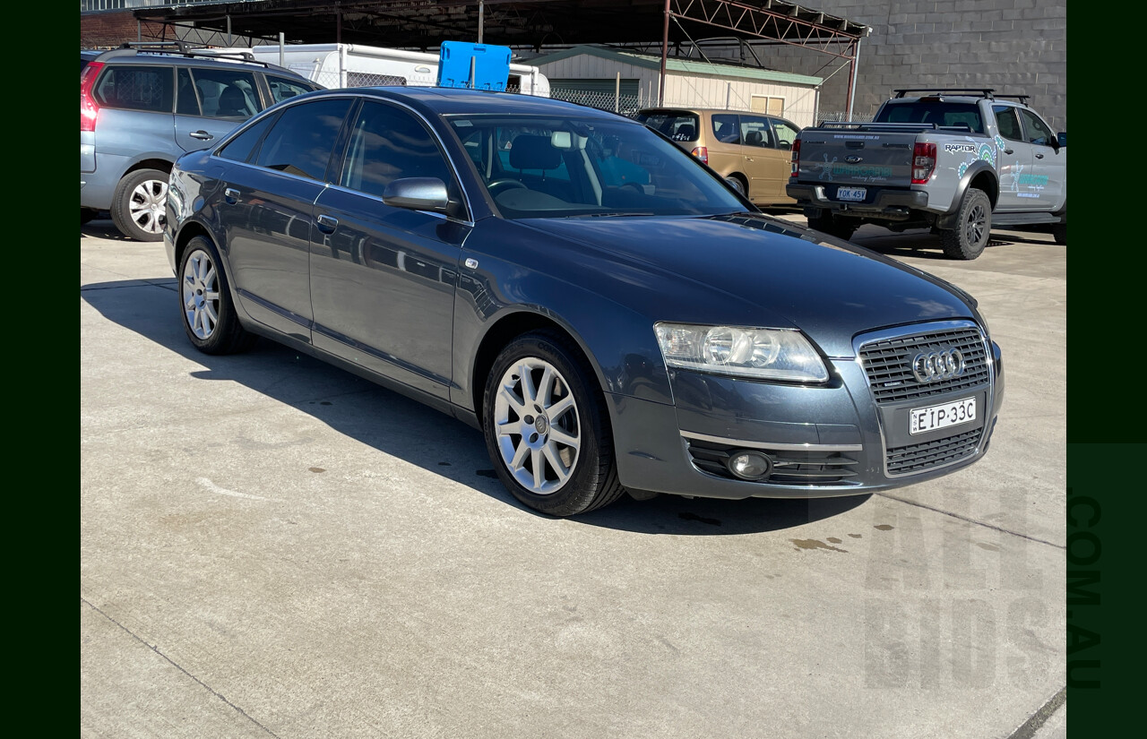 6/2006 Audi A6 3.0 TDi Quattro 4F 4d Sedan Grey 3.0L