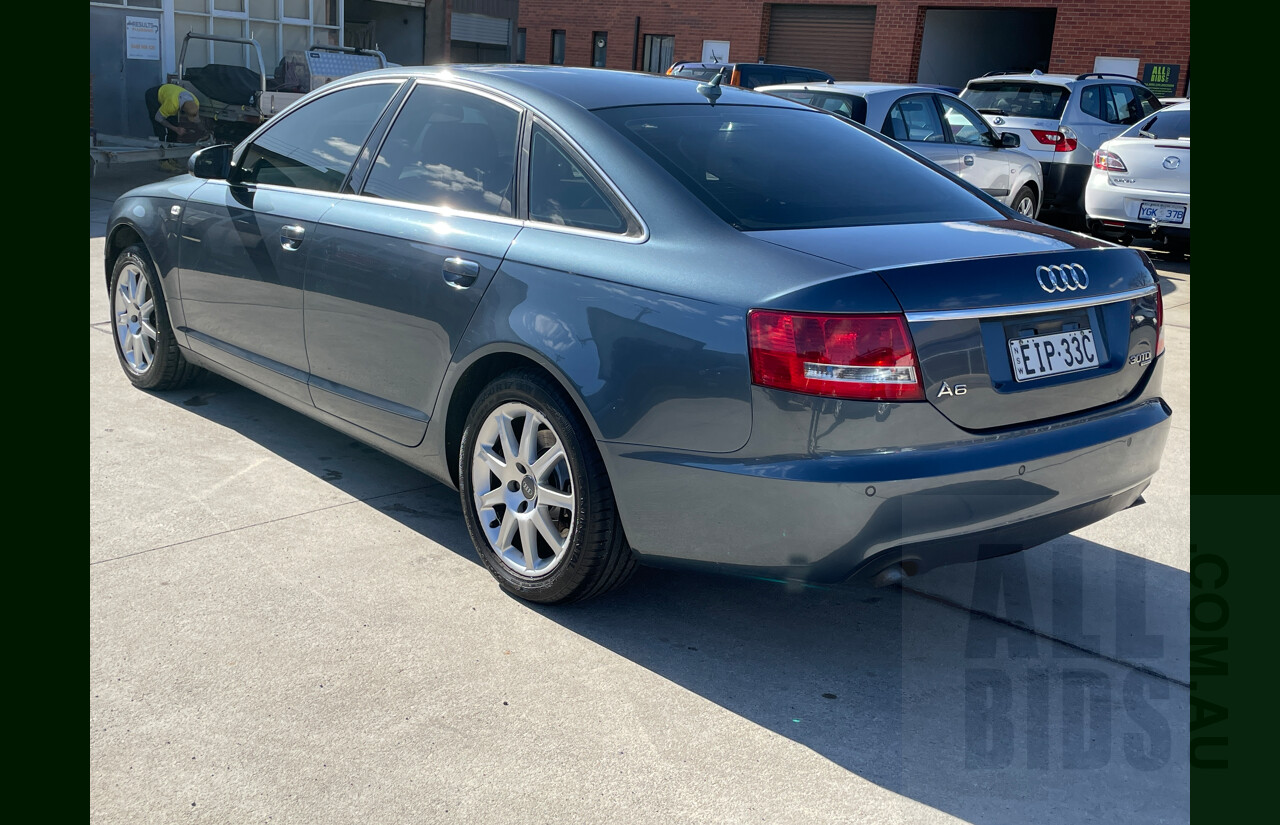 6/2006 Audi A6 3.0 TDi Quattro 4F 4d Sedan Grey 3.0L