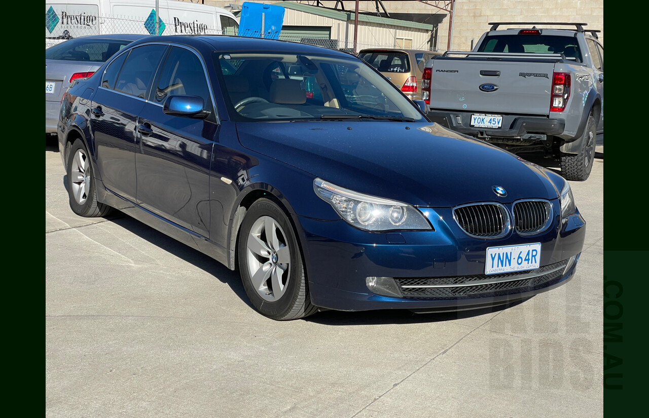 1/2009 BMW 523i E60 MY09 4d Sedan Blue 2.5L