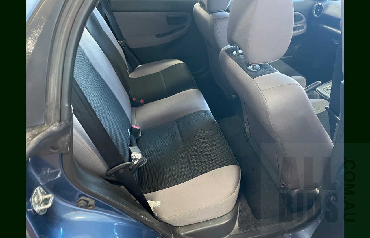 4/2007 Subaru Impreza 2.0i (awd) MY07 5d Hatchback Blue 2.0L