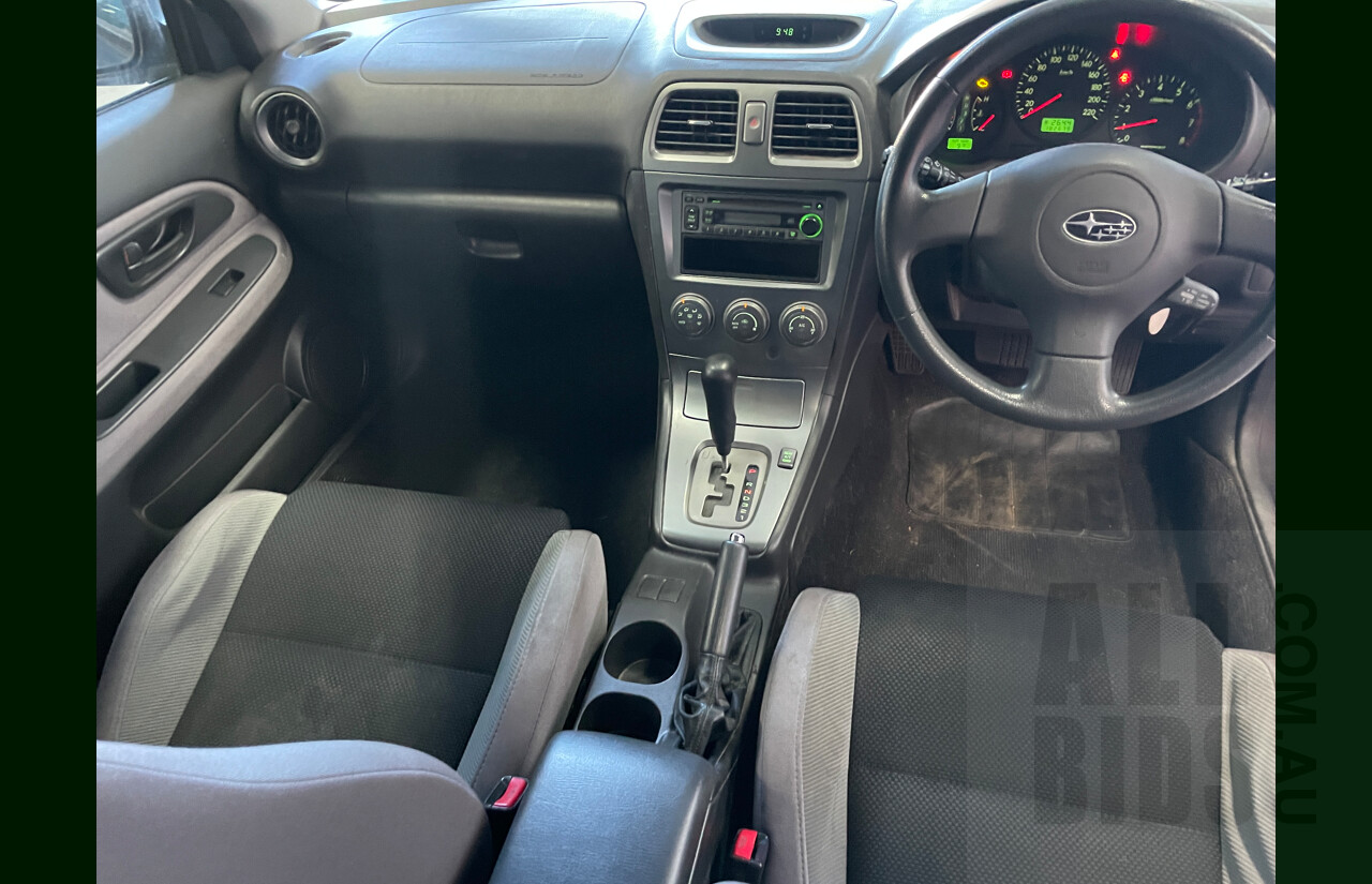 4/2007 Subaru Impreza 2.0i (awd) MY07 5d Hatchback Blue 2.0L