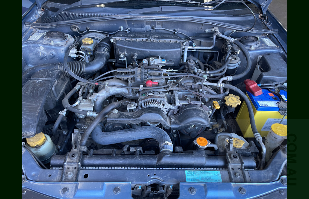 4/2007 Subaru Impreza 2.0i (awd) MY07 5d Hatchback Blue 2.0L