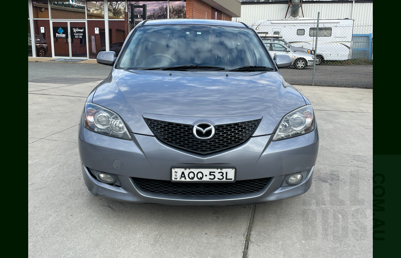 5/2004 Mazda Mazda3 MAXX Sport BK 5d Hatchback Grey 2.0L