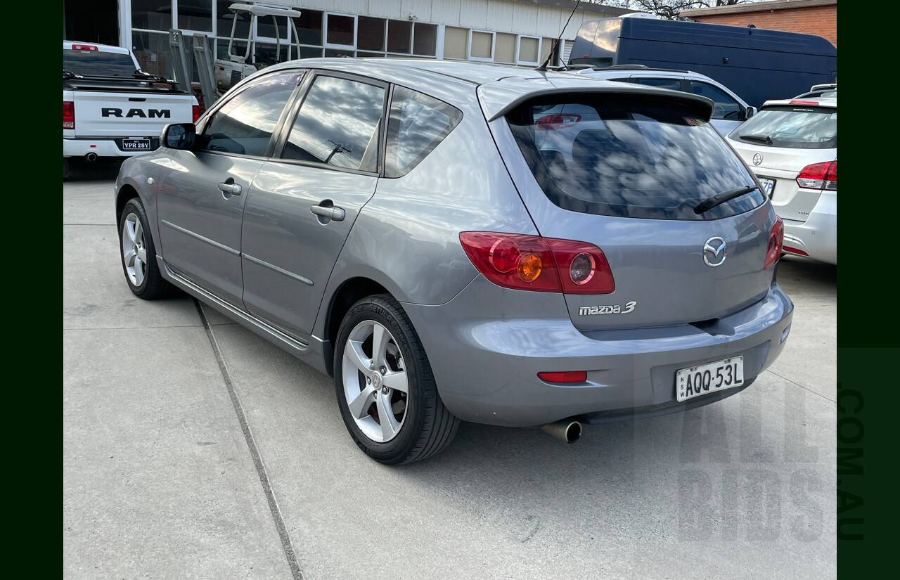 5/2004 Mazda Mazda3 MAXX Sport BK 5d Hatchback Grey 2.0L