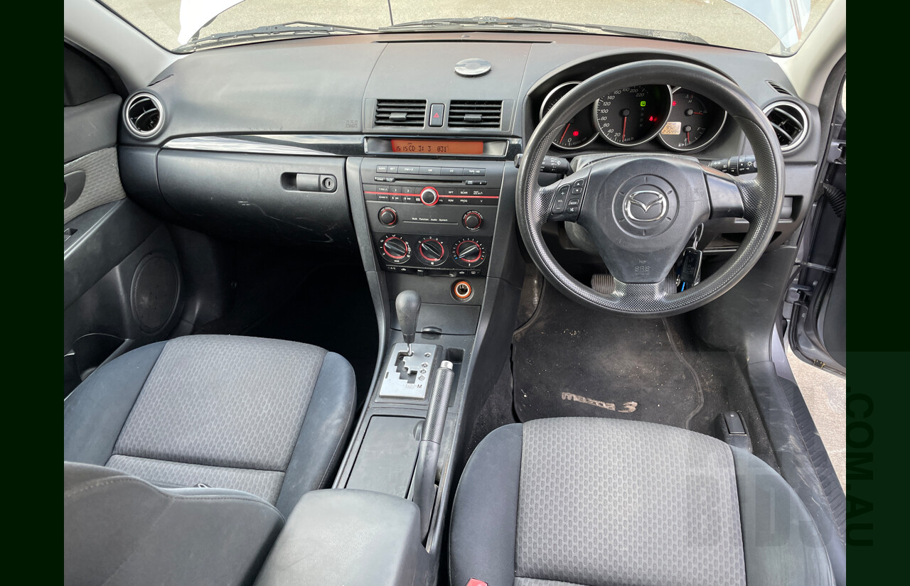 5/2004 Mazda Mazda3 MAXX Sport BK 5d Hatchback Grey 2.0L