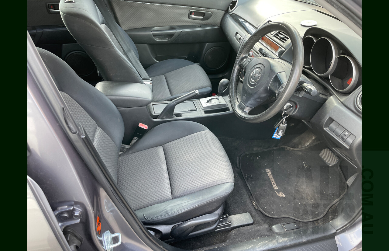 5/2004 Mazda Mazda3 MAXX Sport BK 5d Hatchback Grey 2.0L