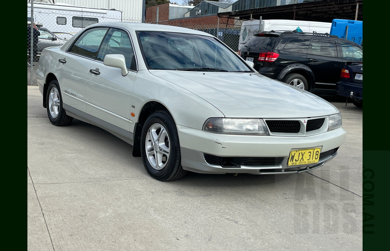 7/1999 Mitsubishi Magna Solara TH 4d Sedan White 3.5L