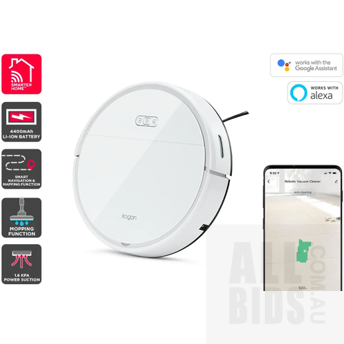 Kogan SmarterHome™ G60 Robot Vacuum Cleaner and Mop - ORP $229