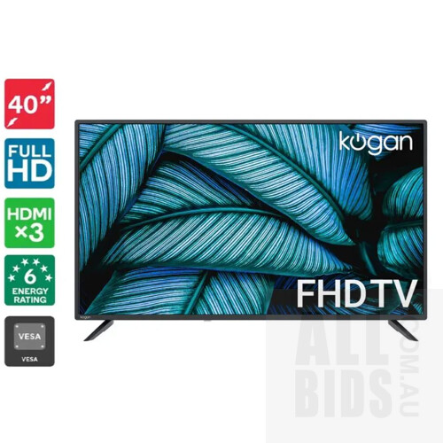 Kogan 40 Full HD LED TV Series 7 - ORP $379.99