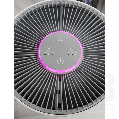 Assortment of Electronics Including Kogan Air Purifier, Smart Aroma Diffuser, Electric Insect Killer, and Motion Sensor LED Flood Light - Lot of 4  - Total ORP $257.98