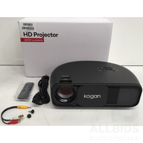 Kogan 3200 Lumens HD Projector - ORP $198.00