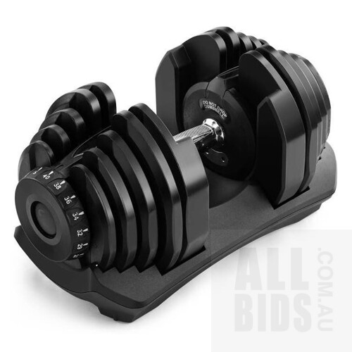 Fortis 40kg Smart Adjustable Weights Dumbbell in Original Box - ORP $259