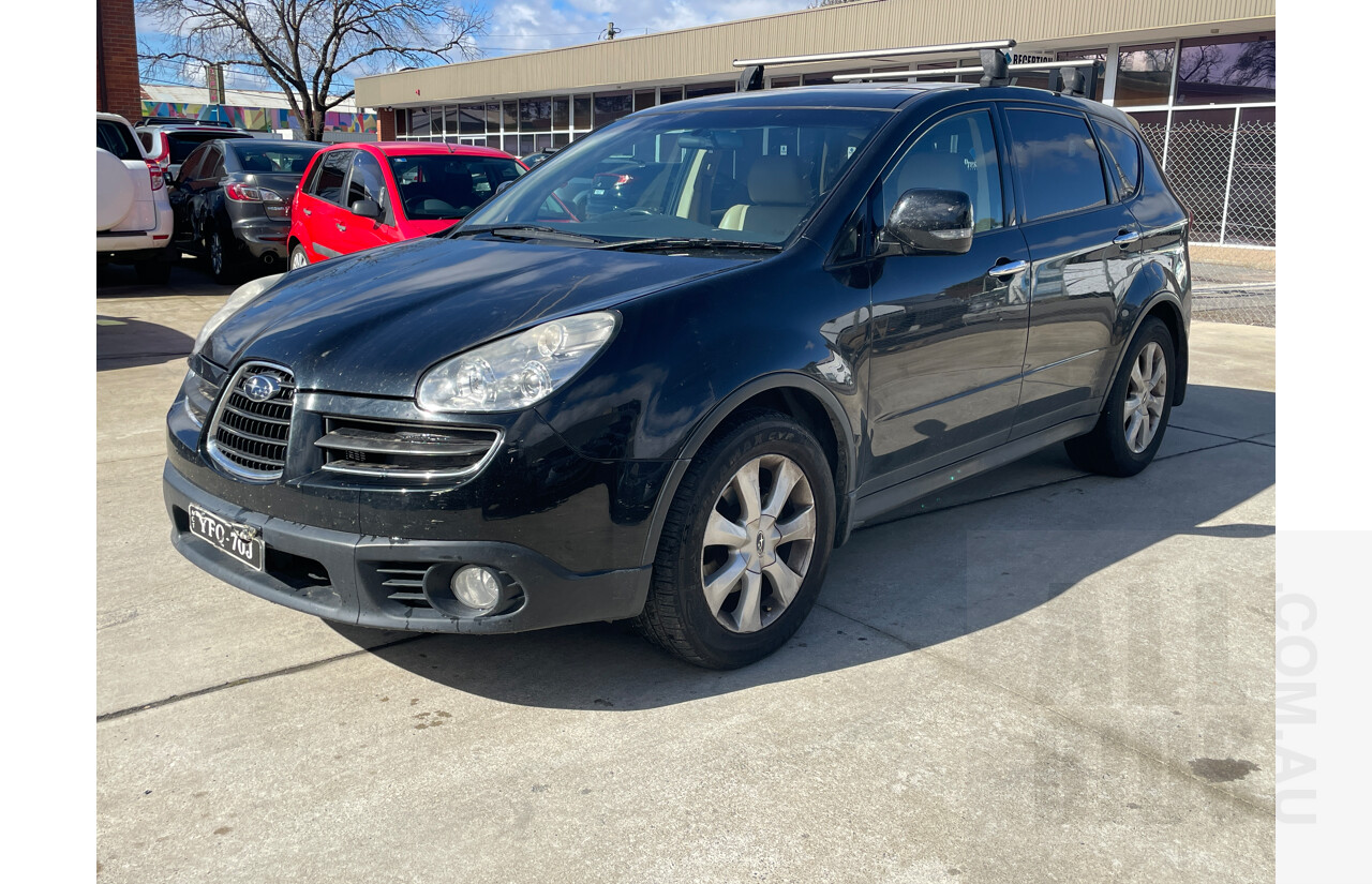 11/2007 Subaru Tribeca 3.0R Premium (7 Seat) MY07 4d Wagon Black 3.0L