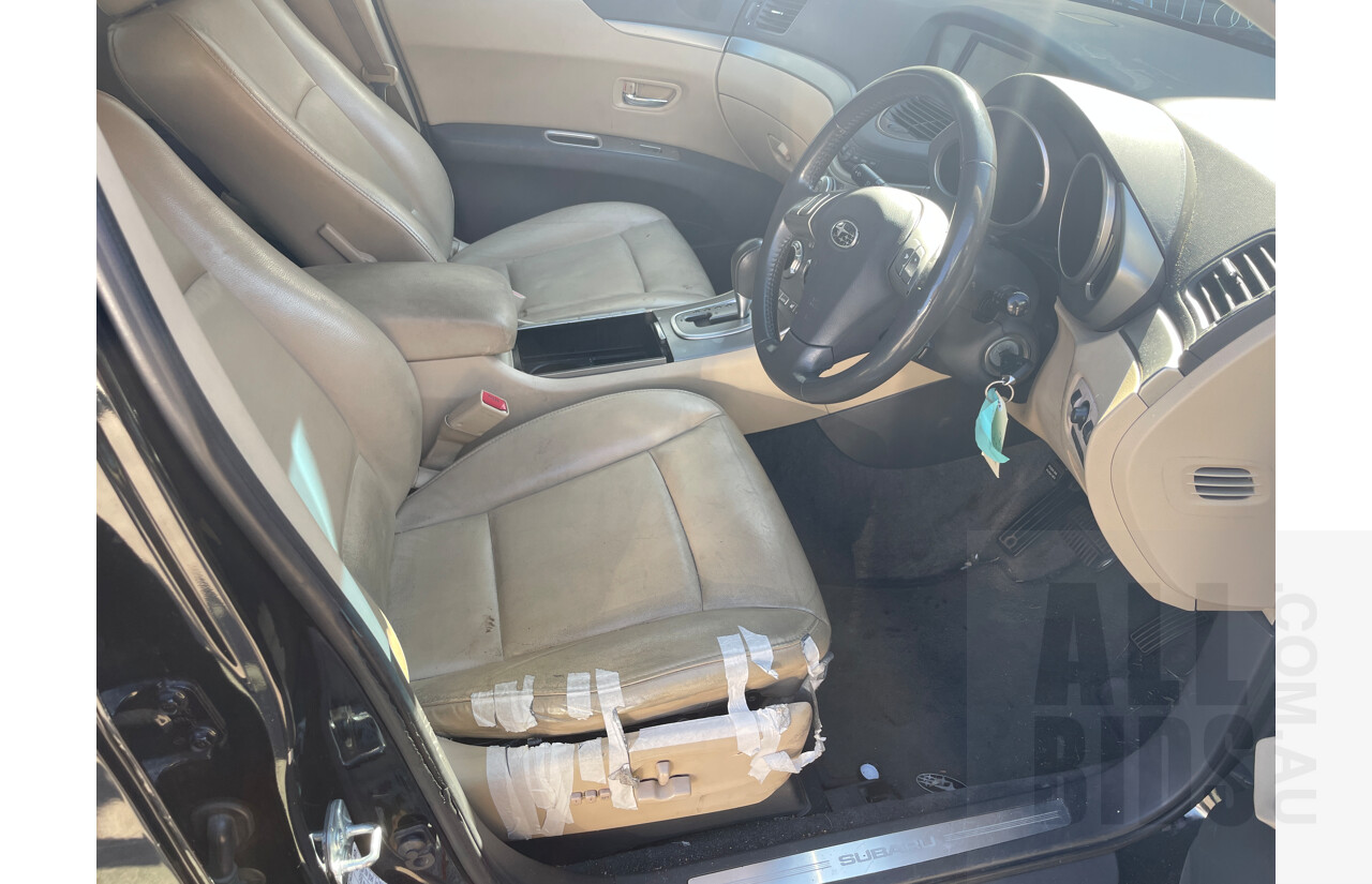 11/2007 Subaru Tribeca 3.0R Premium (7 Seat) MY07 4d Wagon Black 3.0L