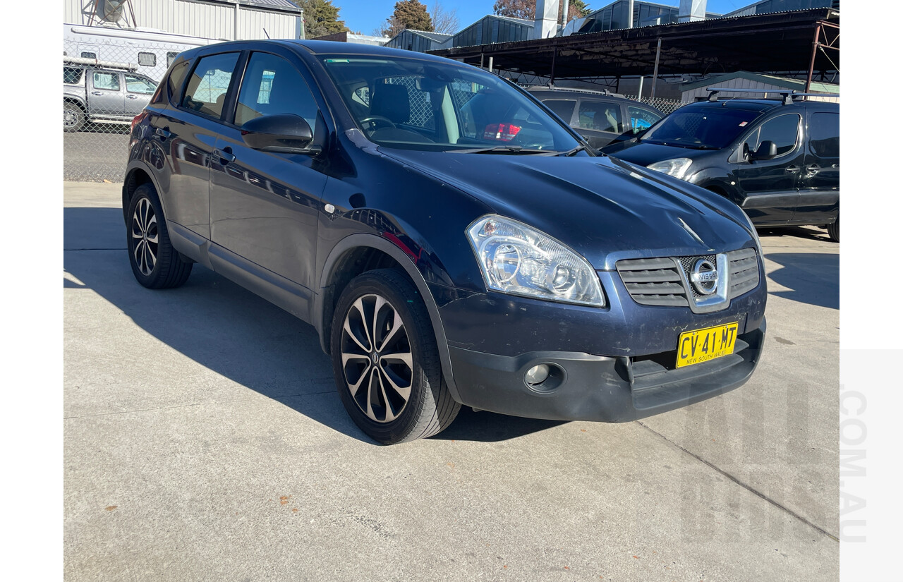 6/2009 Nissan Dualis Ti (4x4) J10 4d Wagon Blue 2.0L