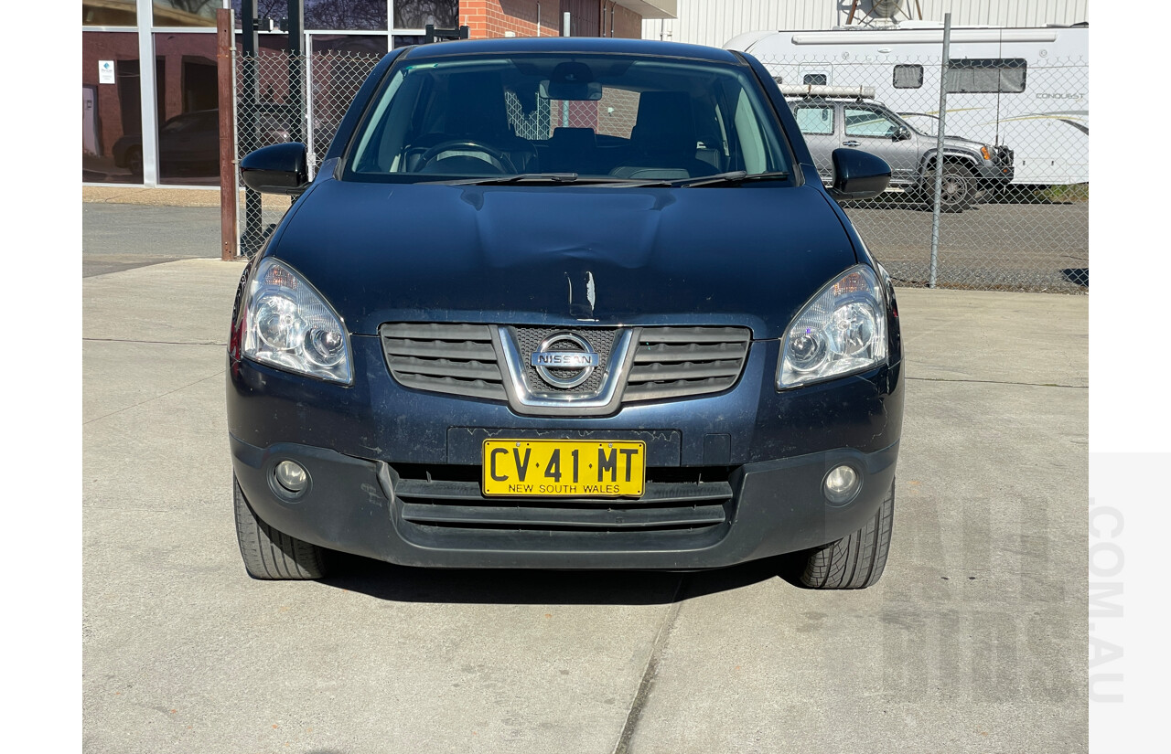 6/2009 Nissan Dualis Ti (4x4) J10 4d Wagon Blue 2.0L