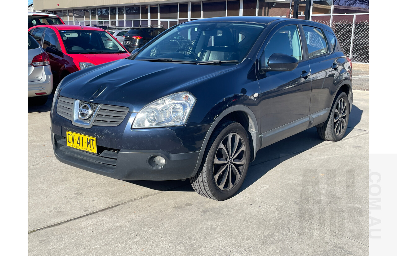 6/2009 Nissan Dualis Ti (4x4) J10 4d Wagon Blue 2.0L