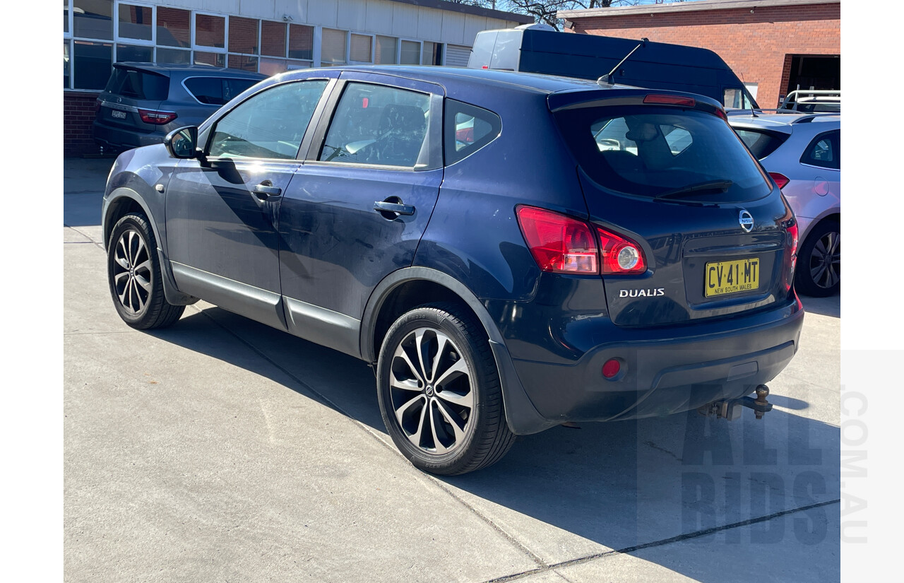 6/2009 Nissan Dualis Ti (4x4) J10 4d Wagon Blue 2.0L