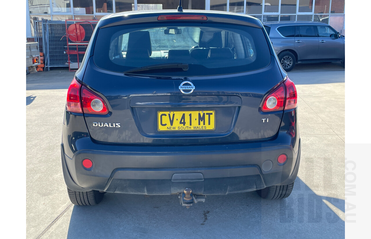 6/2009 Nissan Dualis Ti (4x4) J10 4d Wagon Blue 2.0L