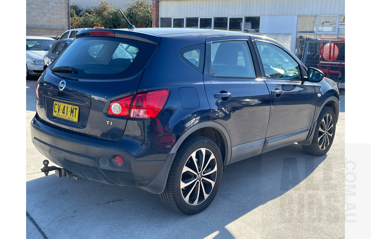 6/2009 Nissan Dualis Ti (4x4) J10 4d Wagon Blue 2.0L