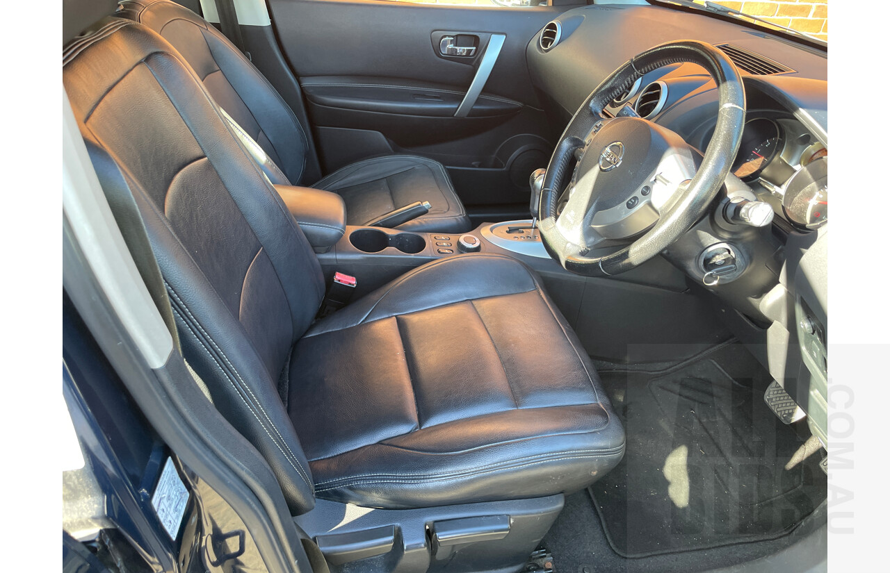 6/2009 Nissan Dualis Ti (4x4) J10 4d Wagon Blue 2.0L