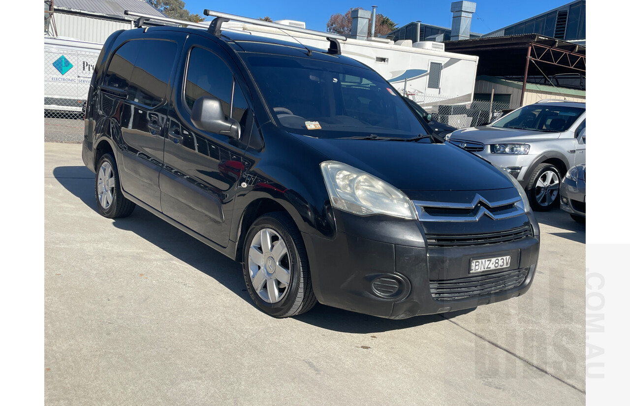 1/2010 Citroen Berlingo 1.6 HDI LONG B9C Van Black 1.6L