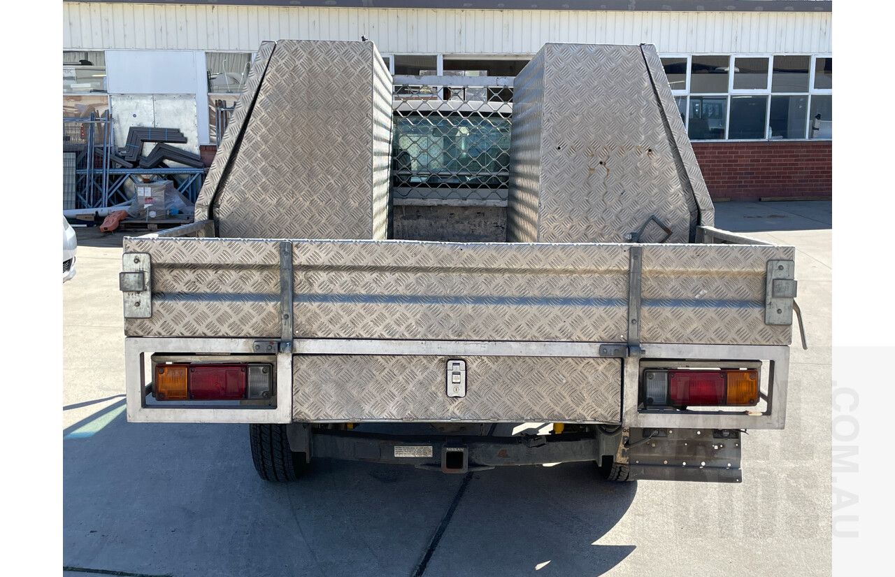 6/2009 Nissan Navara DX (4x2) D22 MY08 C/Chas White 2.5L