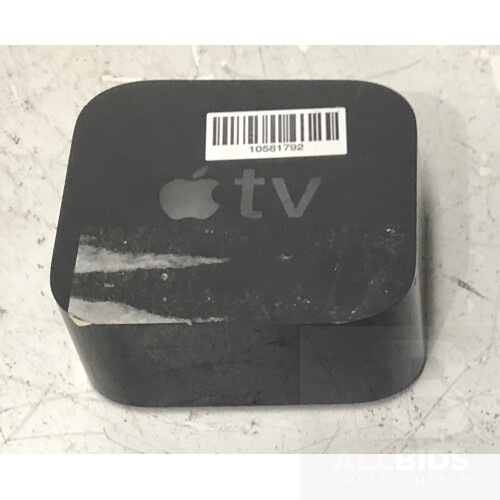 Apple TV (A1625) 4th Generation HD Media Streamer