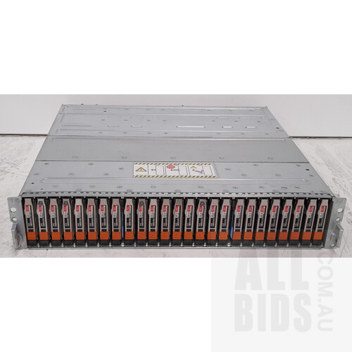 EMC (BPE25) 25 Bay Hard Drive Array (15TB Installed) w/ Controller Modules