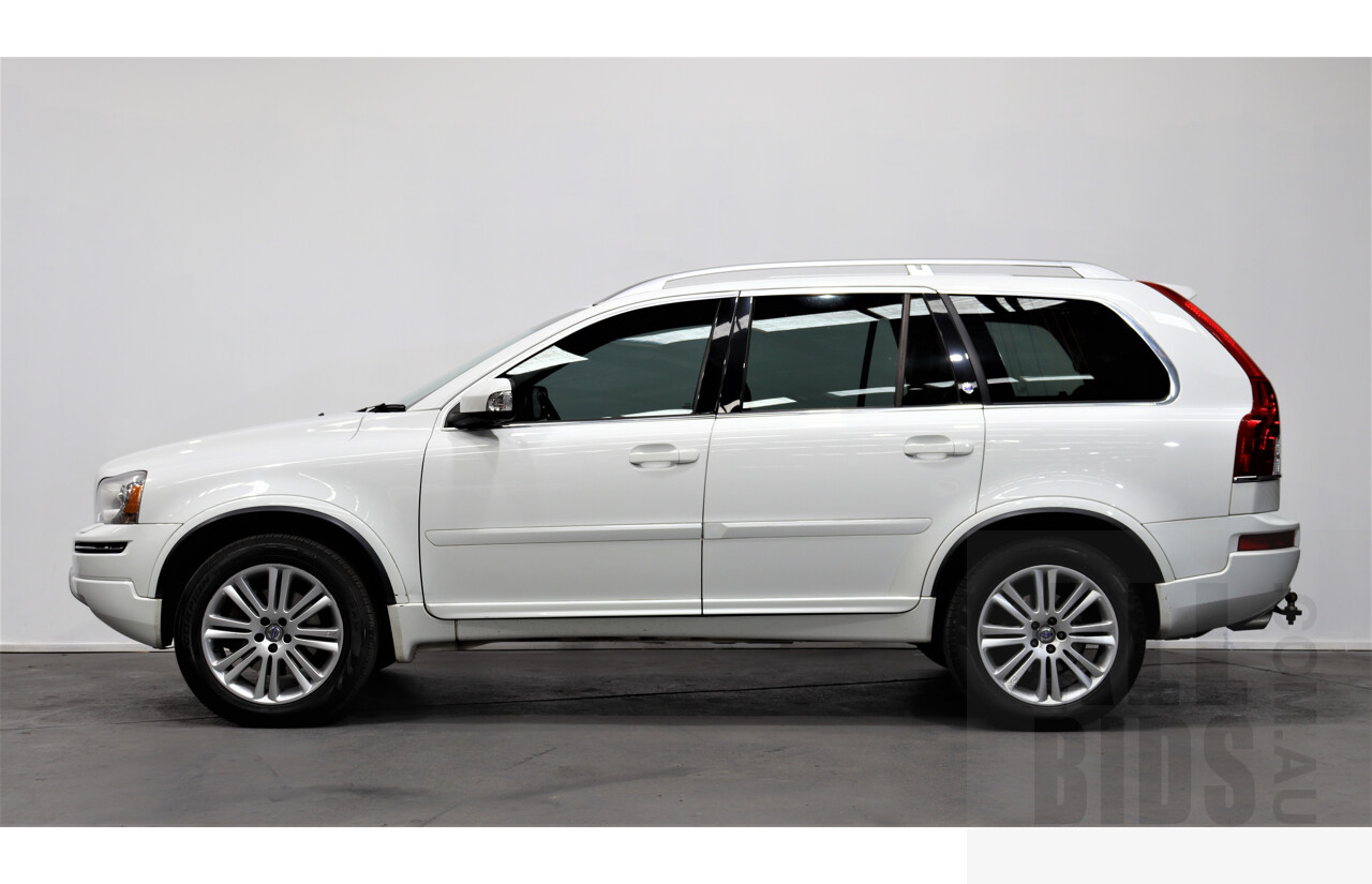 4/2013 Volvo XC90 D5 Executive MY12 4d Wagon White 2.4L